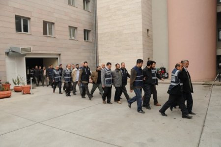 Hizbullah Operasyonunda Gözaltına Alınan 15 Kişi Adliyeye Sevk Edildi