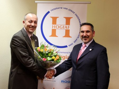 Hollanda Genç İşadamları Federasyonu'nda bayrak değişimi