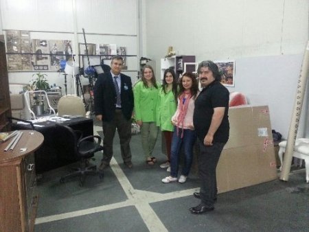 Hollandalı öğrenciler, Kayseri’de staj yapıyor