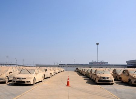 Honda, Tayland’daki Selden Zarar Gören Araçların İmhasına Başladı