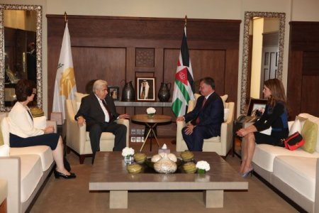 Hristofyas ile Ürdün Kralı Abdullah, Suriye'yi konuştu