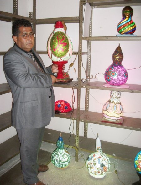 Hükümlülerin işlediği su kabağı süslemeleri 3 ülkeye ihraç ediliyor