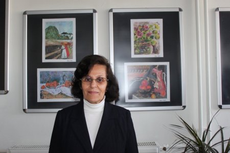 Huzurevinde anlamlı sergi