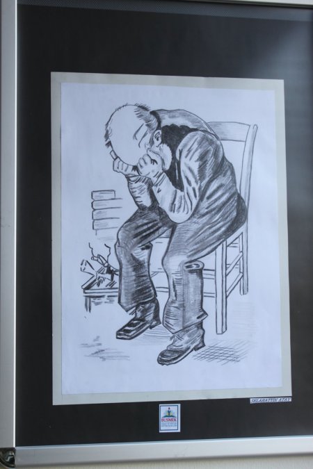 Huzurevinde anlamlı sergi