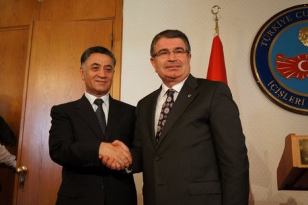 İçişleri Bakanı Şahin, Azerbaycan İçişleri Bakanı Usubov İle Görüştü