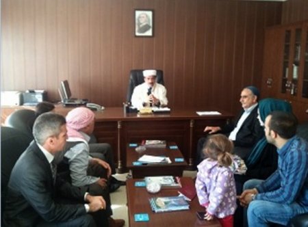 İdil'de Müslüman olan İngiliz vatandaşı, Amine ismini aldı