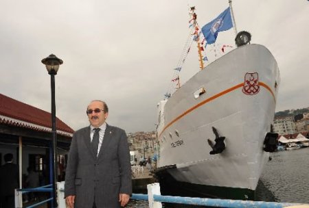 İdo'nun Trabzon'a Hibe Ettiği Geminin 'kızıltoprak' Olan Adı Mavi Karadeniz' Olacak