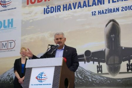 Iğdır Havaalan'nın Temel'i Atıldı