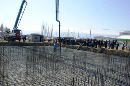 Iğdır’da 168 Kişi Kapasiteli Yüksek Öğrenim Yurdunun Temeli Atıldı