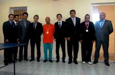 Iğdır’da hükümlülerarası masa tenisi turnuvası düzenlendi