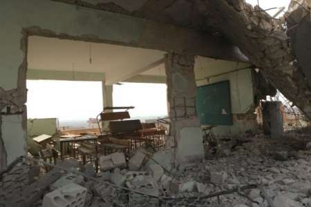 İHH, hayalet şehre dönen Teftanaz’a yardım götürdü