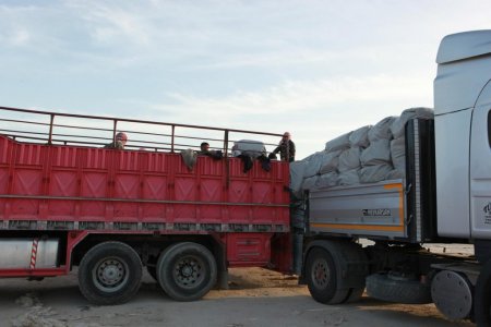 İHH, Suriye'nin Tel Abyad şehrine çadırkent kuruyor