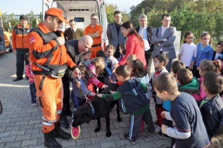 İl Afet ve Acil Durum Müdürlüğü lise öğrencilerine afet eğitimi verdi