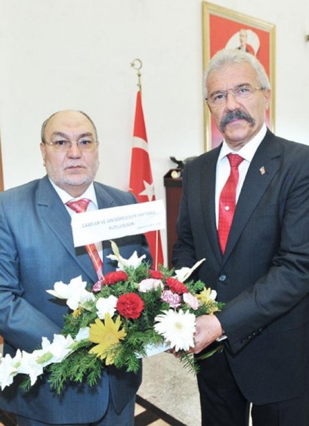 İl Müftüsü Çortul, Vali Cerrah’ı ziyaret etti