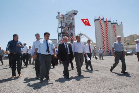 İl Özel İdaresi Asfalt Plenti Faaliyete Geçti