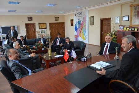 İl Özel İdaresi heyeti Kozan’da incelemelerde bulundu