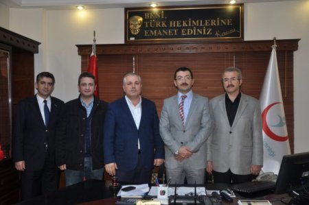 İl Sağlık Müdürüne KASİAD'dan 'hayırlı olsun' ziyareti