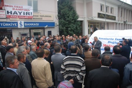 İlçesine Mülteci Kampı İstemeyen Chp'li Başkan Açlık Grevi Başlattı