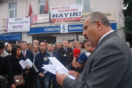 İlçesine Mülteci Kampı İstemeyen Chp'li Başkan Açlık Grevi Başlattı