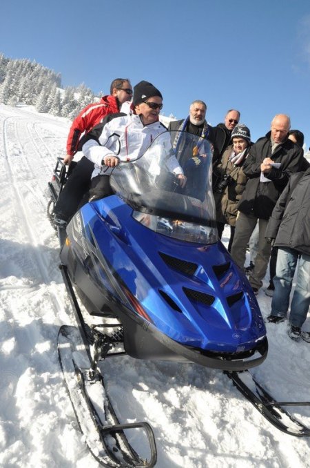 Ilgaz'da kayak sezonu için resmi açılış yapıldı