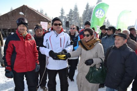 Ilgaz'da kayak sezonu için resmi açılış yapıldı