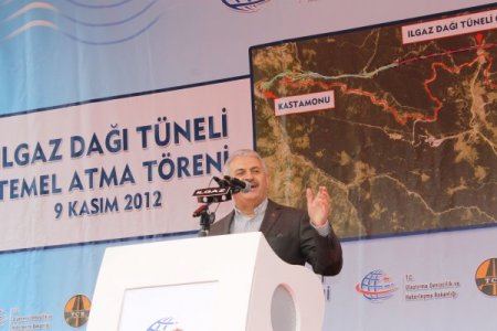 Ilgaz’ın temelini Bakan Yıldırım attı