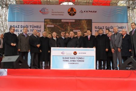 Ilgaz’ın temelini Bakan Yıldırım attı