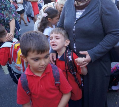 İlk ders zili minikler için çaldı