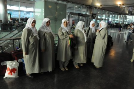 İlk hacı kafilesi kutsal topraklara uçtu