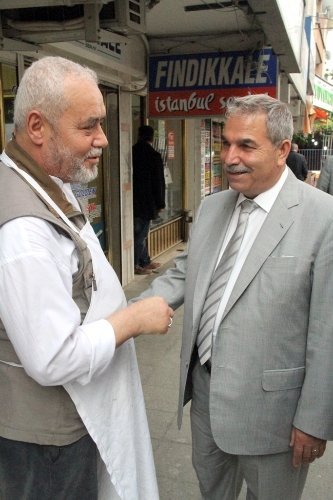 İlkadım Belediye Başkanı Demirtaş, mahalle esnafını dinledi