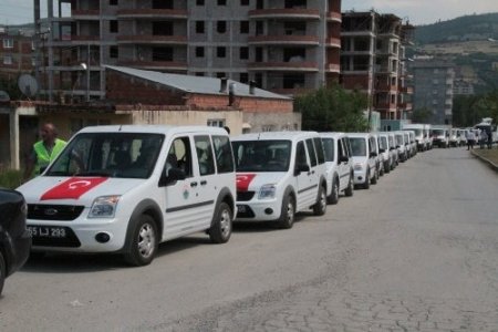 İlkadım Belediyesi, 151 yeni aracını şehir turuyla tanıttı