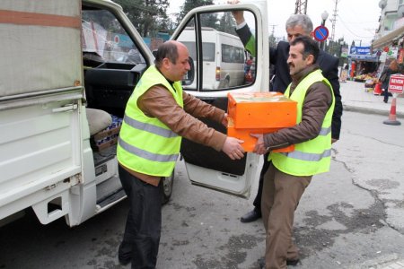 İlkadım'ın taziye ekibi acılara ortak oluyor