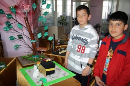 İlköğretim Öğrencilerinden, ‘kutlu Doğum Haftası’ Sergisi