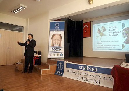 İlköğretim Öğrencilerine Bilinçli Gıda Tüketimi Anlatılıyor