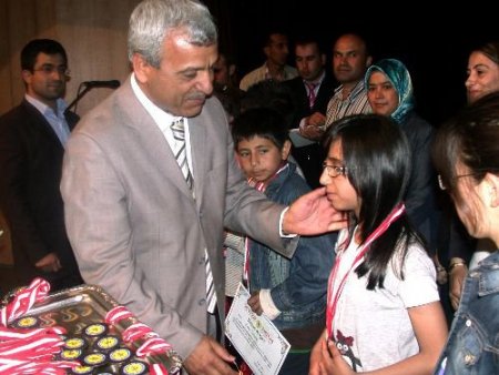 İlköğretim Okulları Matematik Yarışması'nda Dereceye Giren Öğrenciler Ödüllendirildi