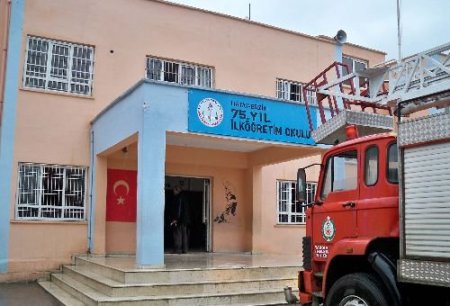 İlköğretim Okulunda Çıkan Yangın Öğrencilere Korkulu Anlar Yaşattı