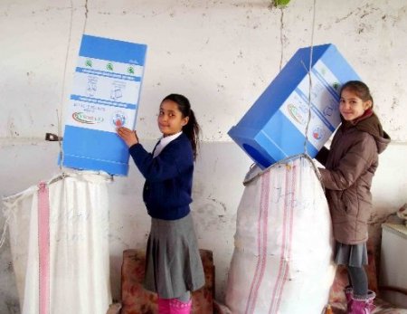 İlkokul öğrencileri geri dönüşüm kampanyası başlattı