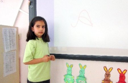 İlkokul öğrencileri öğretmenlik yapıyor
