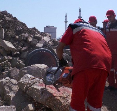 İmamlara arama kurtarma eğitimi verildi