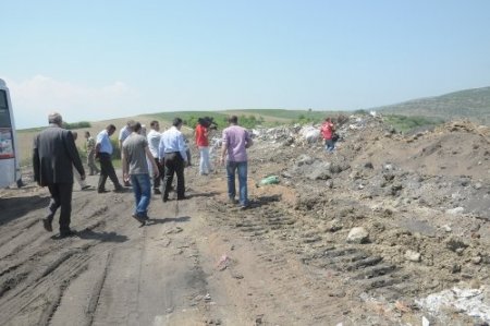 İnegöl'ün eski çöp sahası rehabilite edilecek