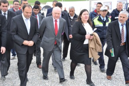 İngiltere Büyükelçisi David Reddaway, çadırkenti gezdi