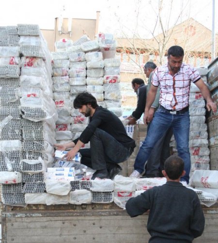 İnşaat Malzemesi Yüklü Kamyondan 80 Bin Paket Kaçak Sigara Çıktı