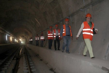 İnşaat mühendisleri asrın projesini gezdi