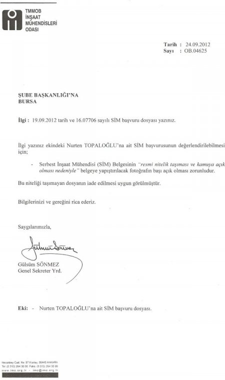 İnşaat Mühendisleri Odası'ndan başörtülü yönetim kurulu üyesine ayrımcılık