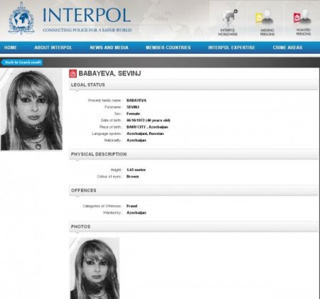 İnterpol tarafından aranan Azeri kadın İstanbul'da öldü