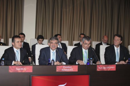 IOC Değerlendirme Komisyonu'nun toplantısına Gül de katıldı