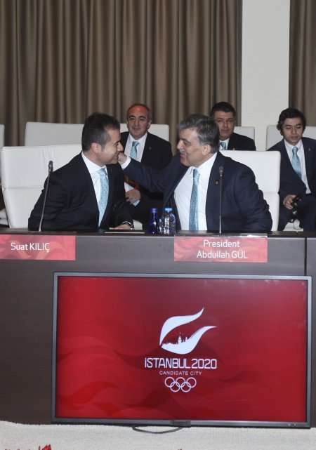 IOC Değerlendirme Komisyonu'nun toplantısına Gül de katıldı