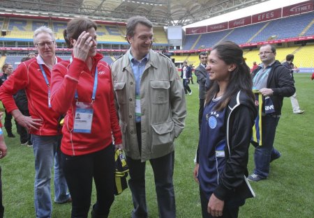 IOC Komisyonu, Fenerbahçe Ülker Arena ve Şükrü Saracoğlu Stadı’nı gezdi