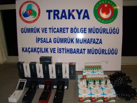 İpsala’da 70 bin TL değerinde kaçak cihaz ele geçirildi