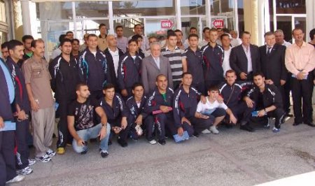 Iraklı Sporculardan Vali Sodan'a Ziyaret
